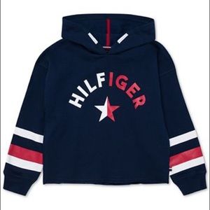 Tommy Hilfiger Girls Cropped Hoodie (NWT)